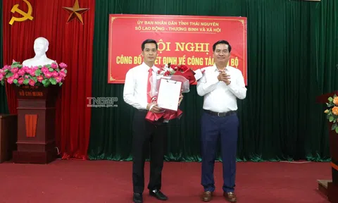 Thái Nguyên: Bổ nhiệm Phó Giám đốc Sở Lao động - Thương binh và Xã hội