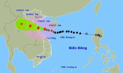 Bão số 5 cực mạnh, giật cấp 17, cách Quảng Trị 180 km