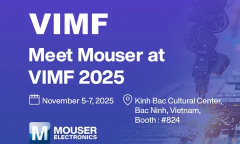 Mouser giới thiệu các giải pháp tự động hóa thế hệ mới tại triển lãm VIMF 2025
