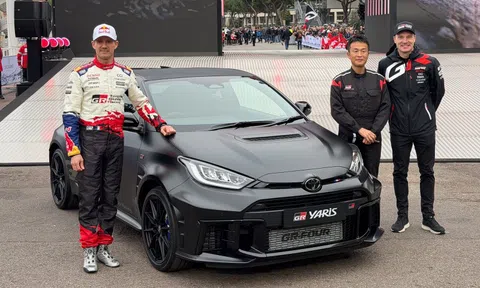 'Hot hatch' GR Yaris phiên bản tri ân nhà vô địch Rally 9 lần