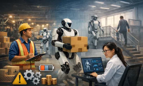 Rồi robot có đông hơn người?