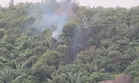 Rơi máy bay quân sự ở Đắk Lắk, phi công nhảy dù thoát nạn