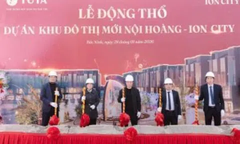 Bắc Ninh động thổ dự án KĐT mới Nội Hoàng - Ion City 10.000 tỷ đồng