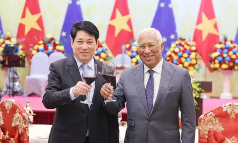 Tiệc chiêu đãi trọng thể Chủ tịch Hội đồng châu Âu