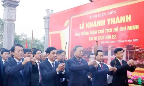 Lễ khánh thành Nhà tưởng niệm Chủ tịch Hồ Chí Minh tại Di tích Đồi E2
