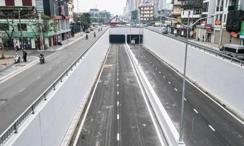 Diện mạo hầm chui gần 800 tỷ đồng ở Hà Nội trước ngày thông xe