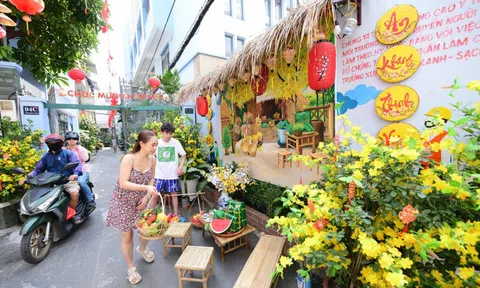 Tết đã về trong từng hẻm nhỏ