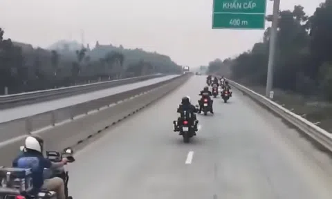 Xử phạt 11 người nước ngoài đi mô tô phân khối lớn vào cao tốc