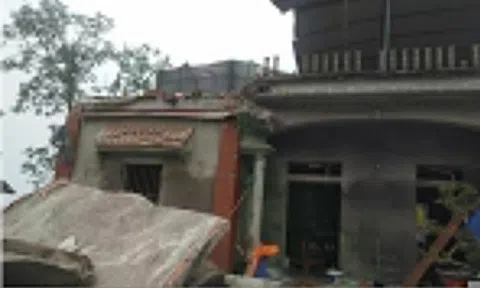Sập tầng hai nhà dân ở Hưng Yên, một người tử vong tại chỗ