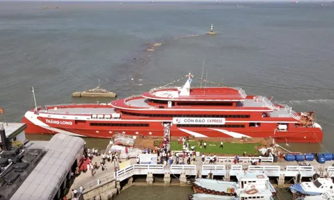 Tàu cao tốc tuyến Vũng Tàu - Côn Đảo chạy lại từ mùng 10 tháng giêng