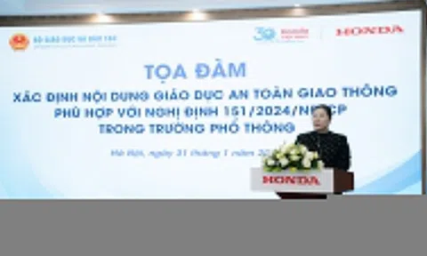 Honda Việt Nam đồng hành cùng Bộ GD&ĐT tổ chức chuỗi tọa đàm