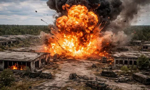 Sức mạnh FAB-500: Nga tung bom lượn phá hủy khu tập trung quân của lực lượng Ukraine