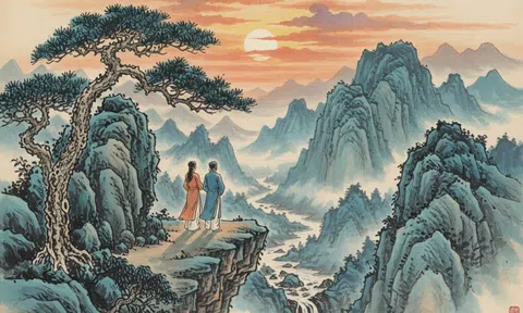 Uống rượu ngày xuân, nghĩ về bài thơ Thề non nước của Tản Đà