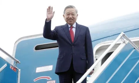 Tổng Bí thư lên đường dự cuộc họp khai mạc Hội đồng Hòa bình về Gaza