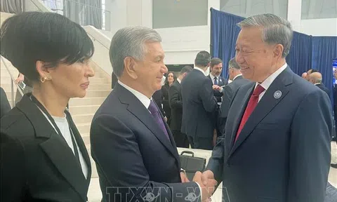 Tổng Bí thư Tô Lâm gặp lãnh đạo các nước nhân dịp tham dự cuộc họp khai mạc Hội đồng Hòa bình về Gaza