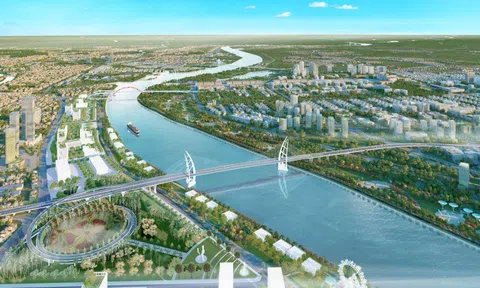 Diện mạo cây cầu hơn 6.200 tỷ đồng bắc qua sông Cấm ở Hải Phòng