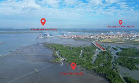 Cận cảnh dự án Cảng Cái Mép Hạ vừa được phê duyệt đầu tư gần 2 tỷ USD
