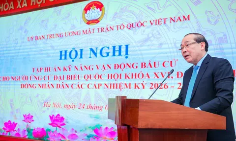 Bồi dưỡng kỹ năng cho người ứng cử ĐBQH khóa XVI thuộc khối MTTQ Việt Nam