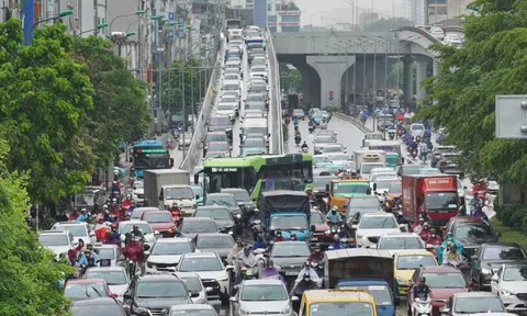 Hiện trạng Vành đai 2 đoạn Ngã Tư Sở – Cầu Giấy trước đề xuất mở rộng