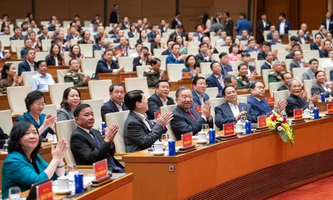 Tổng Bí thư Tô Lâm và nhiều lãnh đạo dự Hội nghị quán triệt nghị quyết 79, 80 của Bộ Chính trị