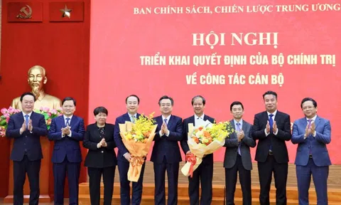 Ông Nguyễn Kim Sơn, Nguyễn Sỹ Hiệp giữ chức Phó ban Chính sách, chiến lược Trung ương
