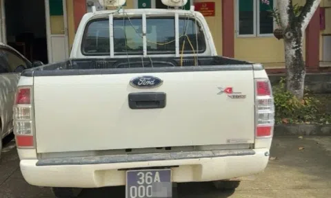 Xe biển xanh bị 'tố' vi phạm giao thông, tài xế bị phạt gần 40 triệu