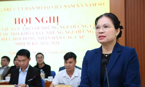 Cử tri ấn tượng với chương trình hành động của ứng cử viên ĐBQH khoá XVI Hà Thị Nga