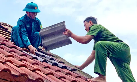 Khẩn trương khắc phục hậu quả lốc xoáy ở Ba Vì