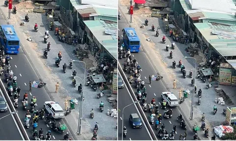 Va chạm với xe buýt, người điều khiển xe máy tử vong ở TP.HCM