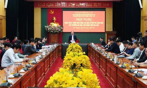 Thái Nguyên đẩy mạnh tuyên truyền bầu cử tới sinh viên các trường đại học, cao đẳng