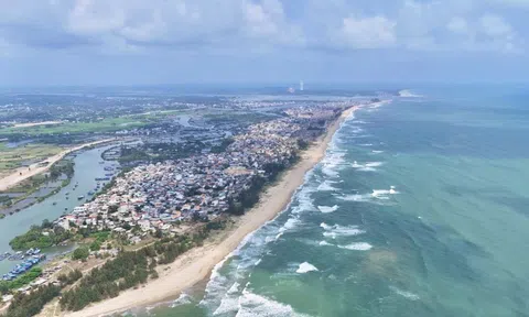 Cận cảnh cửa biển Quảng Ngãi dự kiến chi gần 1.000 tỷ đồng làm kè