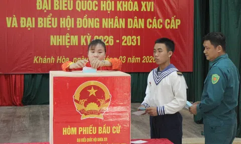 Đặc khu Trường Sa hoàn thành bầu cử sớm