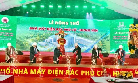 Hưng Yên xây nhà máy điện rác Phù Cừ 4.000 tỷ đồng