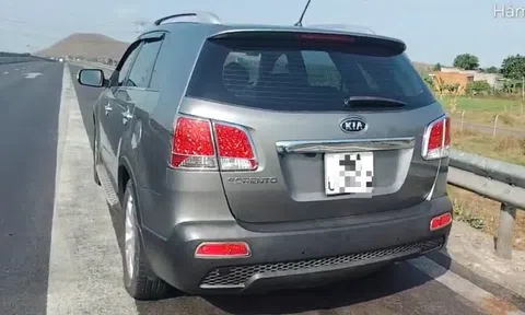 Dừng xe ở làn dừng khẩn cấp cao tốc để ngủ, tài xế bị phạt 13 triệu đồng