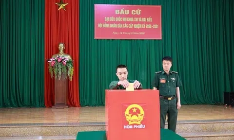 100% cử tri hoàn thành bỏ phiếu tại 5 điểm bầu cử sớm ở Lâm Đồng