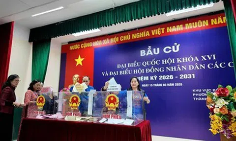 Tỷ lệ cử tri cả nước tham gia bầu cử đã đạt 92,53%