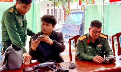 Du khách nước ngoài điều khiển drone trong khu vực cấm ở Đà Nẵng