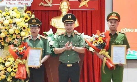 Công an TP.HCM có tân thủ trưởng hai cơ quan điều tra