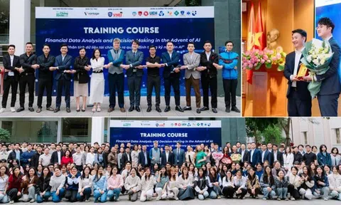 Vantage Foundation và Học viện Ngân hàng Việt Nam ra mắt chương trình tài chính ứng dụng AI trên toàn quốc, phối hợp cùng các trường đại học hàng đầu Việt Nam dành cho hơn 1.500 sinh viên và giảng viên