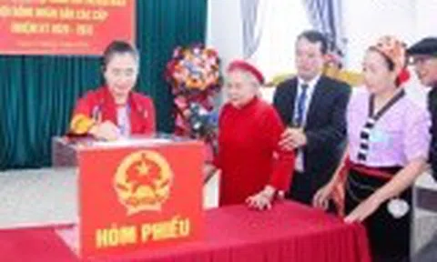 Nghệ An: Có tỷ lệ cử tri đi bầu cử đạt 99,86%