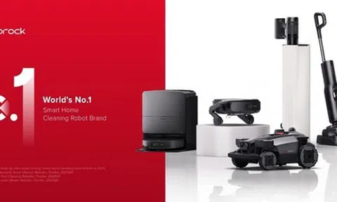 Roborock trở thành thương hiệu robot làm sạch thông minh số 1 thế giới, theo IDC