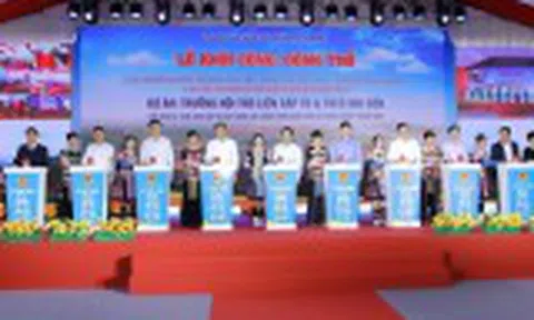 Thanh Hóa đồng loạt khởi công 10 trường nội trú liên cấp ở các xã biên giới