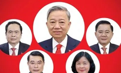 Lãnh đạo chủ chốt và các Ủy viên Bộ Chính trị, Ban Bí thư trúng cử đại biểu Quốc hội khóa XVI