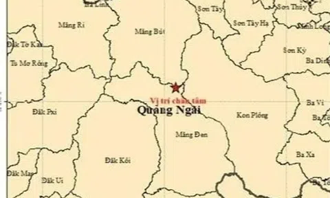 Động đất 3,6 độ richter ở xã Măng Bút, rung lắc lan xa tới ven biển