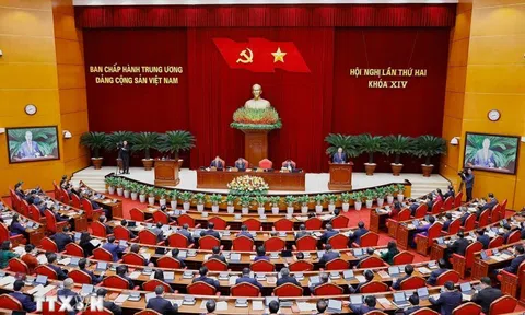 Toàn cảnh phiên khai mạc Hội nghị Trung ương lần thứ hai