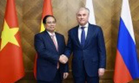 Chủ tịch Duma Quốc gia Nga: Hết sức ủng hộ thỏa thuận xây dựng nhà máy điện hạt nhân Ninh Thuận 1