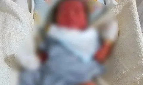 Lời nhắn bên cạnh bé trai sơ sinh bị bỏ rơi tại Nghệ An