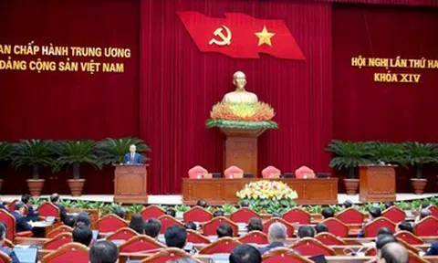 Thông cáo báo chí về ngày làm việc thứ ba và bế mạc Hội nghị Trung ương 2 khóa XIV