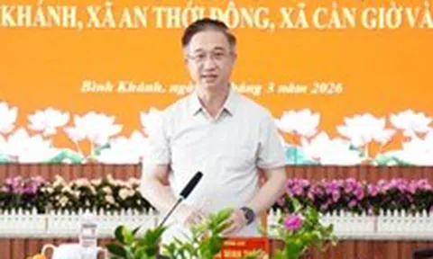 Phó bí thư Thành ủy TP.HCM Đặng Minh Thông: Tận dụng mọi dư địa để đưa Cần Giờ phát triển