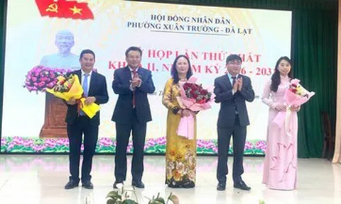 Bầu cử các chức danh chủ chốt HĐND và UBND phường Xuân Trường – Đà Lạt